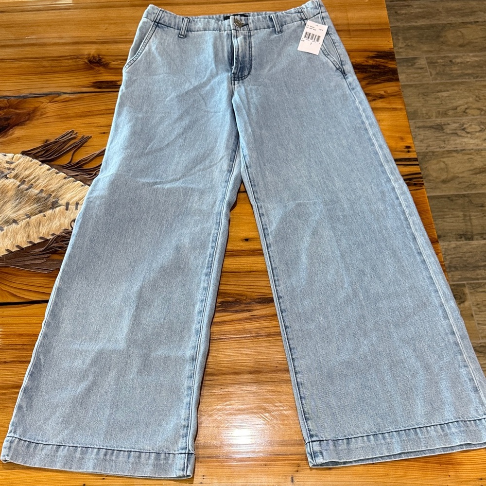 Kut from the Kloth Light Blue Wide Leg Jeans
